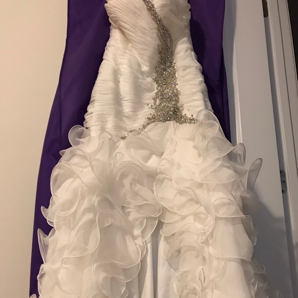 White gown